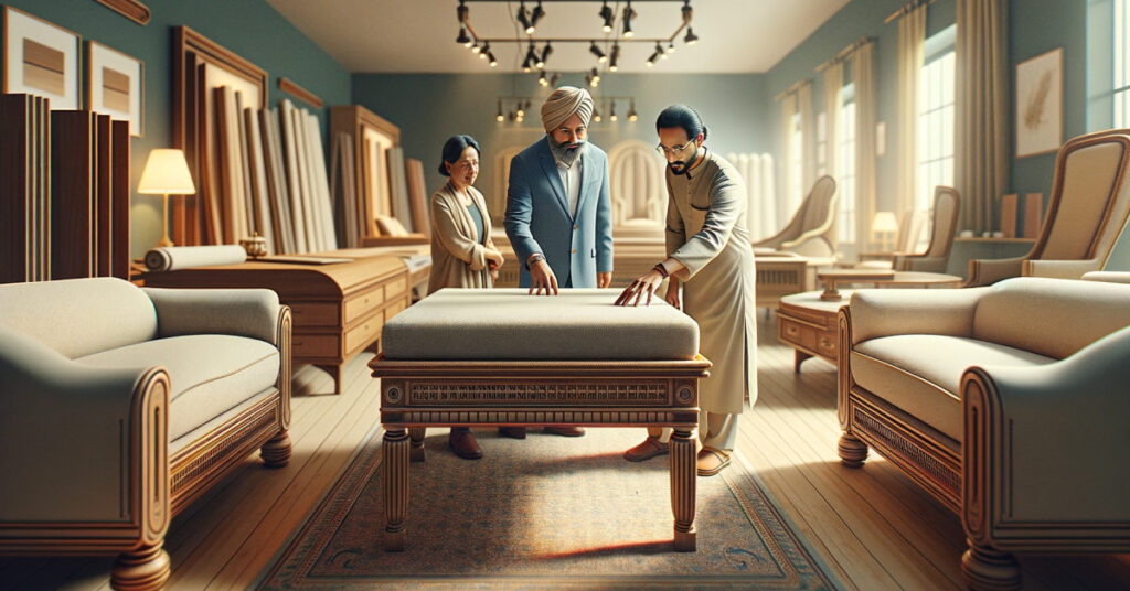 Custom Designed Luxury Furniture Store in Bangalore