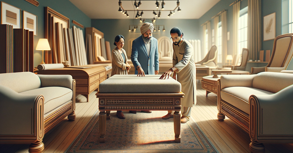 Custom Designed Luxury Furniture Store in Bangalore