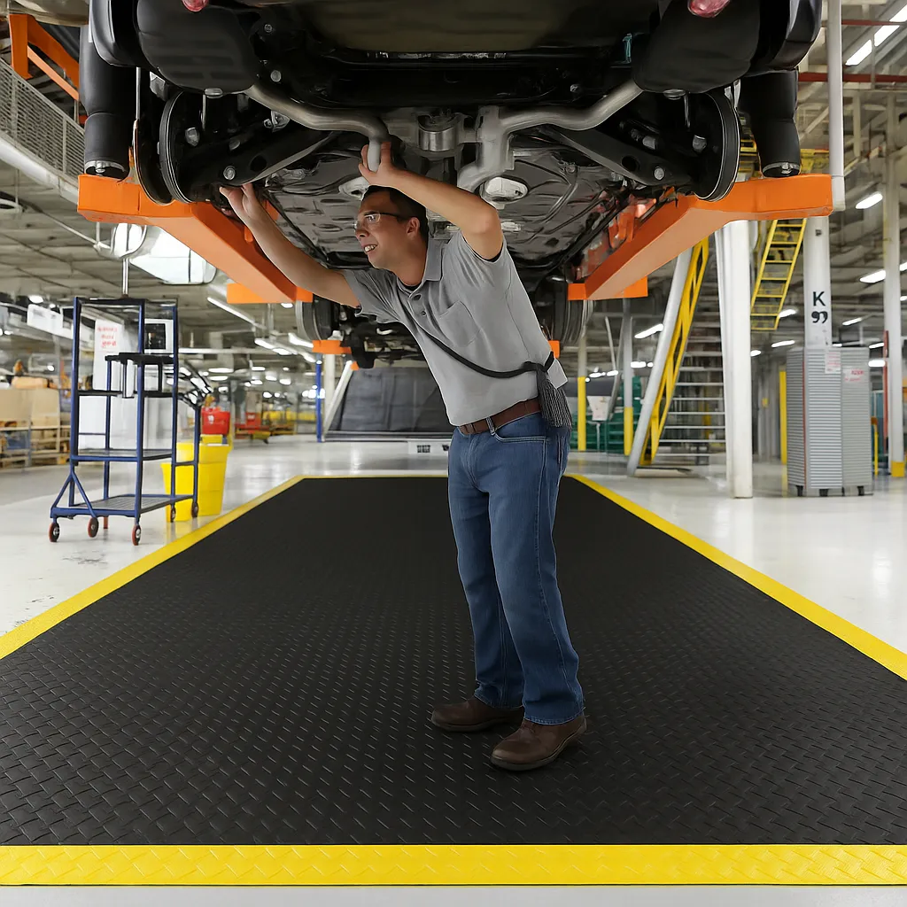 Outdoor rubber safety mats supplier Saudi Arabia