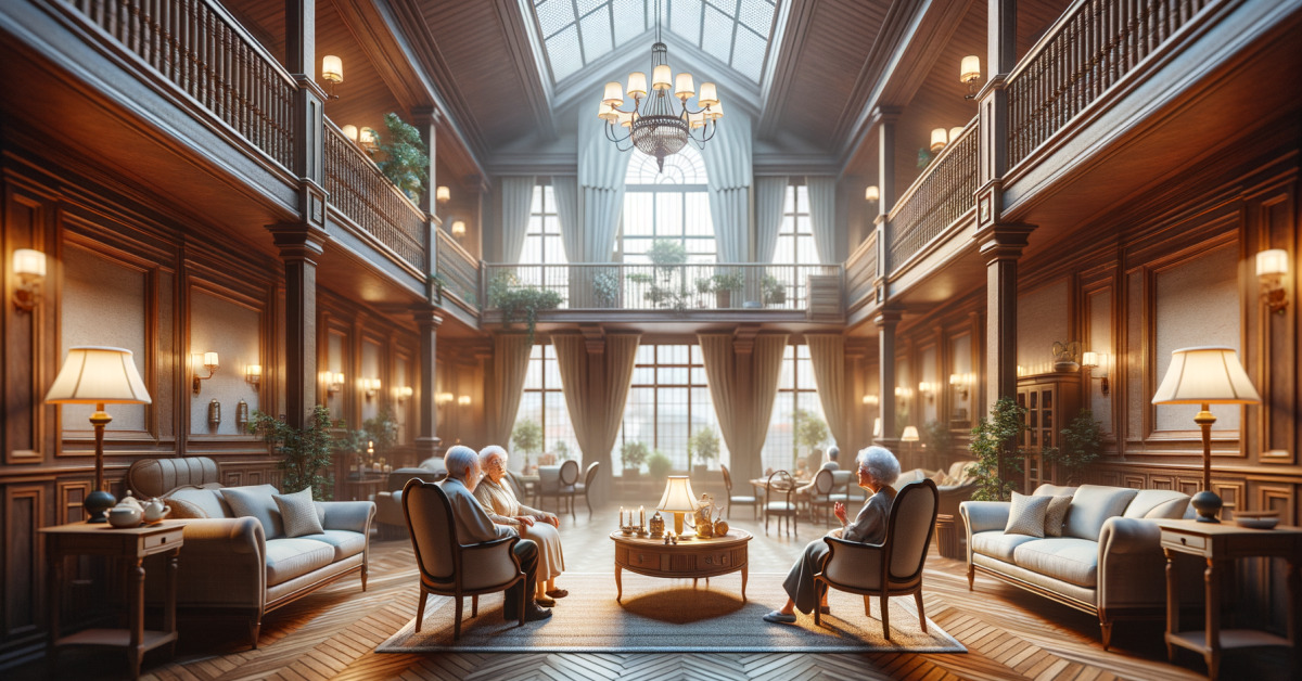 luxury old age home in kolkata