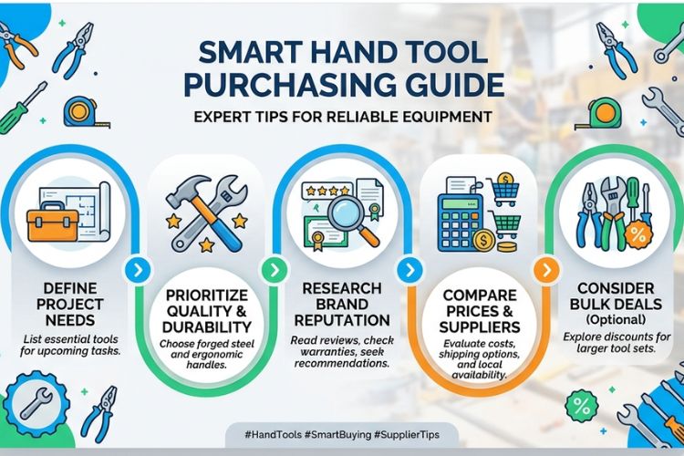 Smart Buying Tips for Hand Tools Supplier In UAE Products