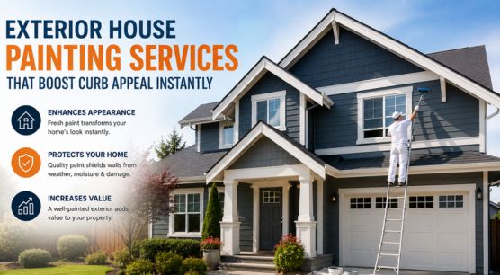 Advantages of Exterior House Painting Services