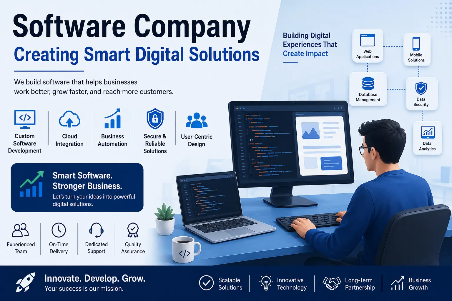 Software Company delivering custom web and business software solutions