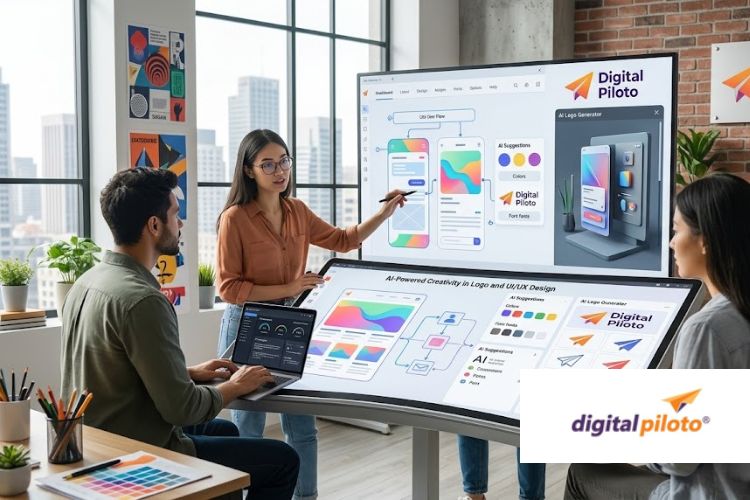 AI-Powered Creativity in Logo and UI/UX Design