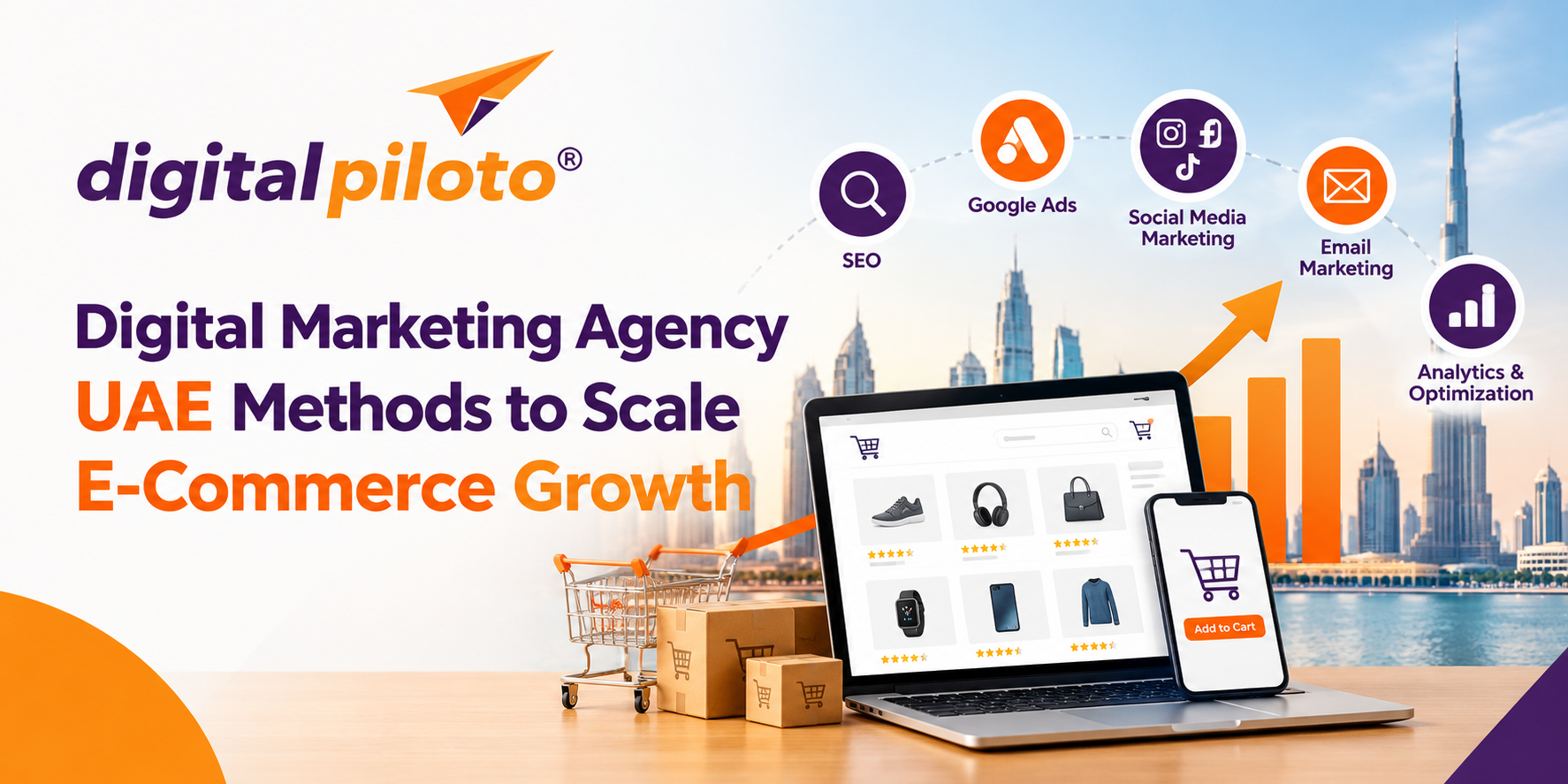 Digital Marketing Agency UAE Methods to Scale E-Commerce Growth